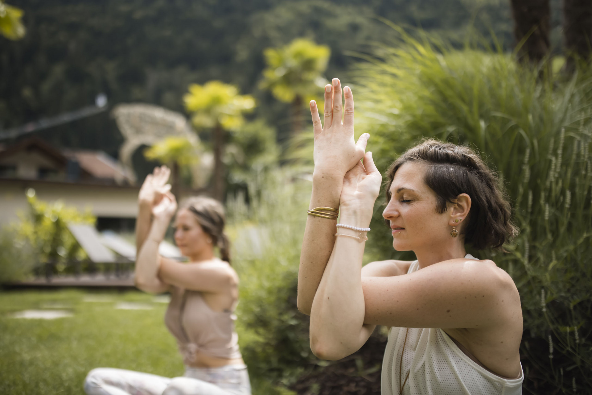 Zu sich finden im Yoga-Hotel in Südtirol Zu sich finden im Yoga-Hotel in Südtirol